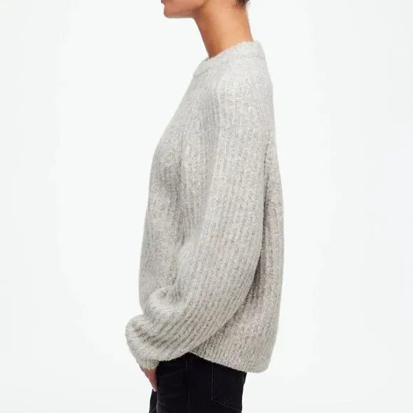 Madewell Ribbed Cotton-Blend Sweater Size XXS - Picture 4 of 11